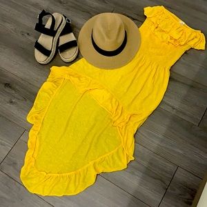 Summer Yellow Dress